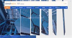 Desktop Screenshot of dynatech-int.com