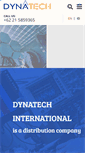 Mobile Screenshot of dynatech-int.com